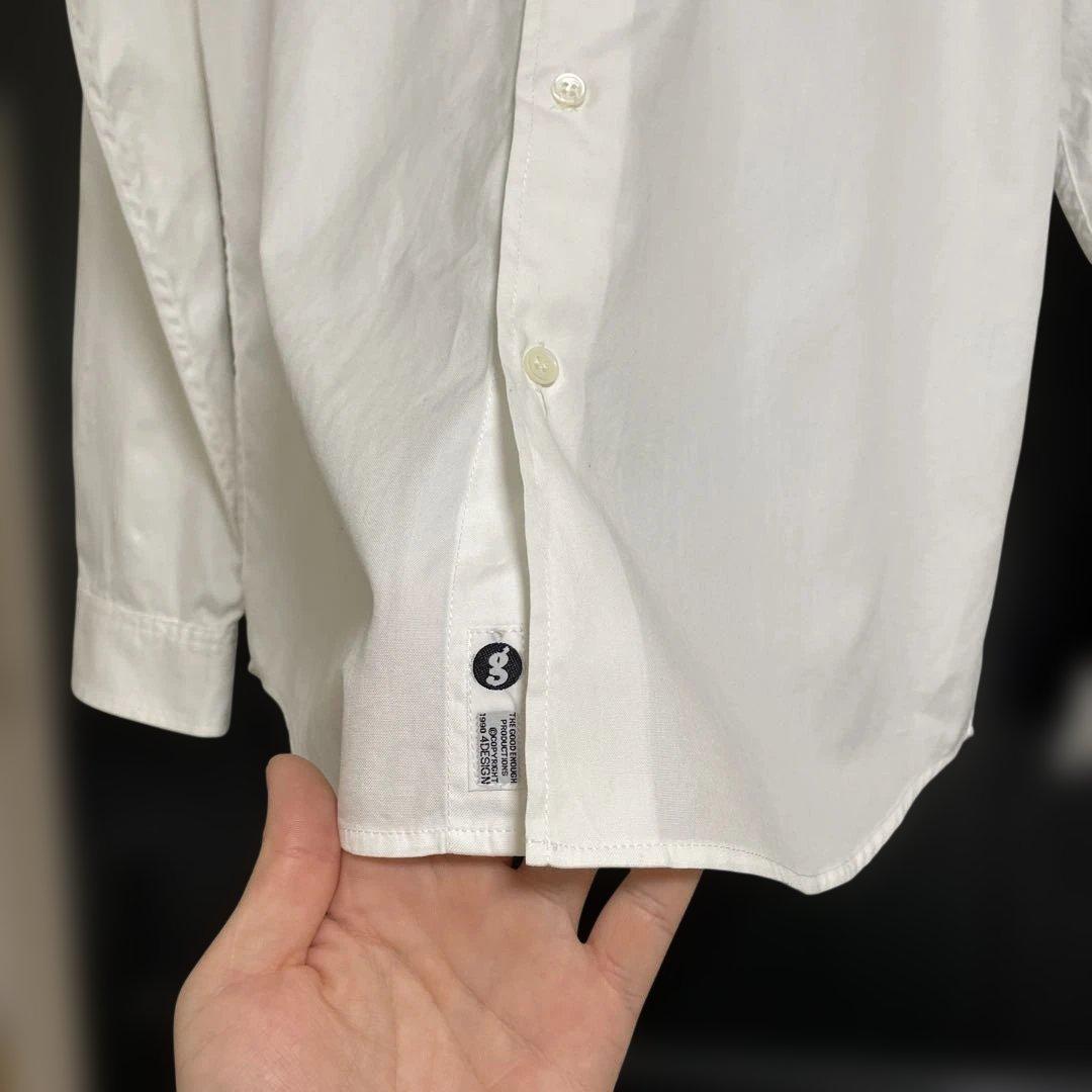 GODENIGHT ホワイト 長袖シャツ