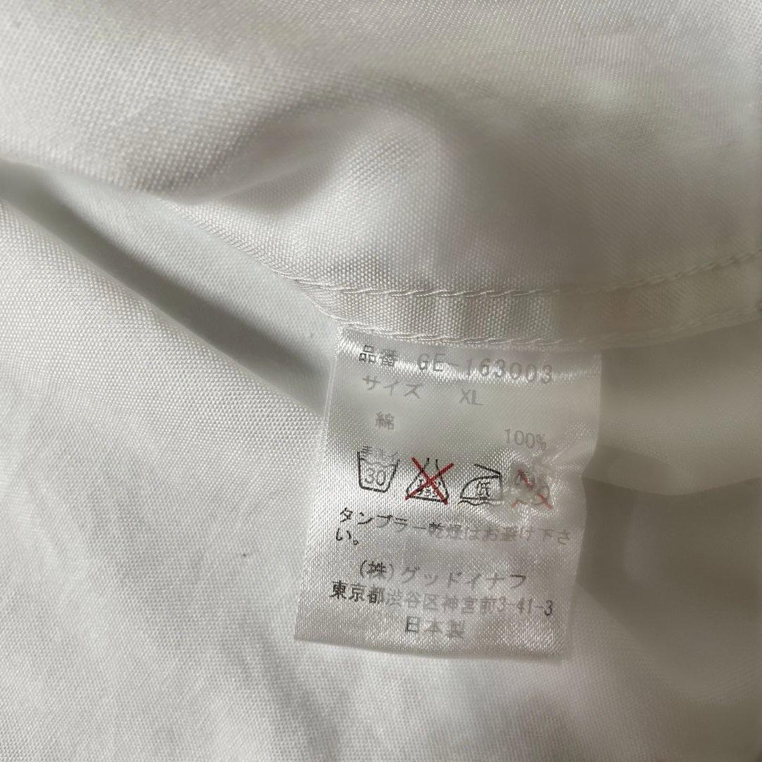 GODENIGHT ホワイト 長袖シャツ