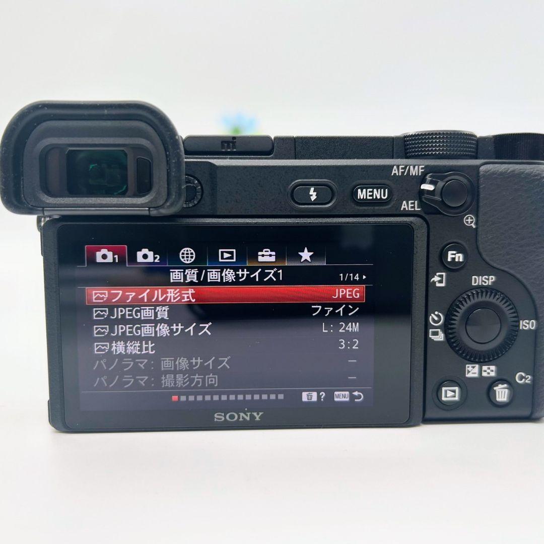 ［889回］ソニー α6400 ミラーレス一眼 パワーズームレンズキット