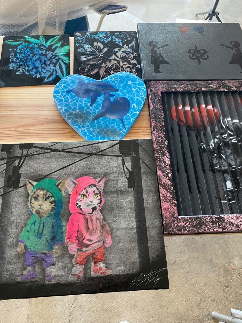 ハシマカオル様　スプレーアート