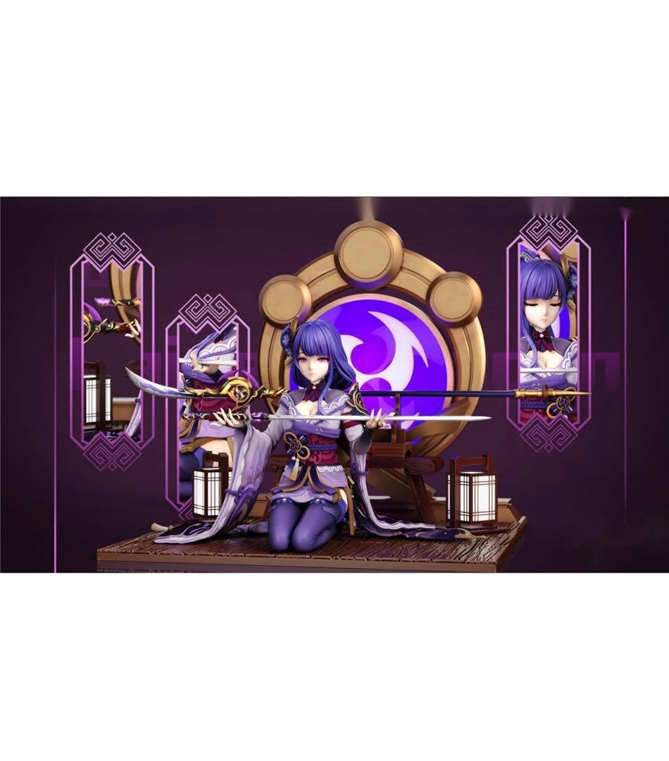 c*檬様 原神 雷電将軍 ガレージキット 塗装済み