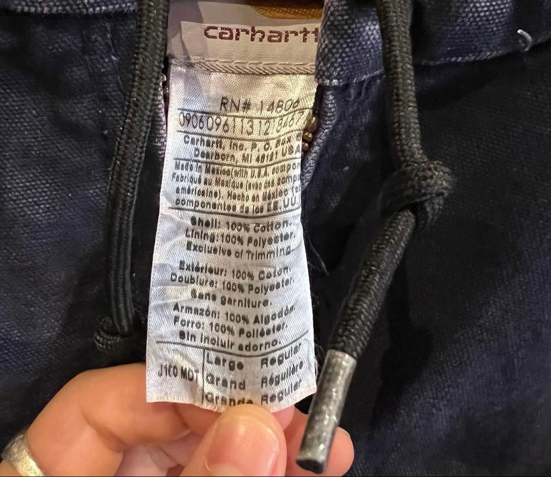 I*s様 Carhartt activeJKT ネイビー アクティブジャケット