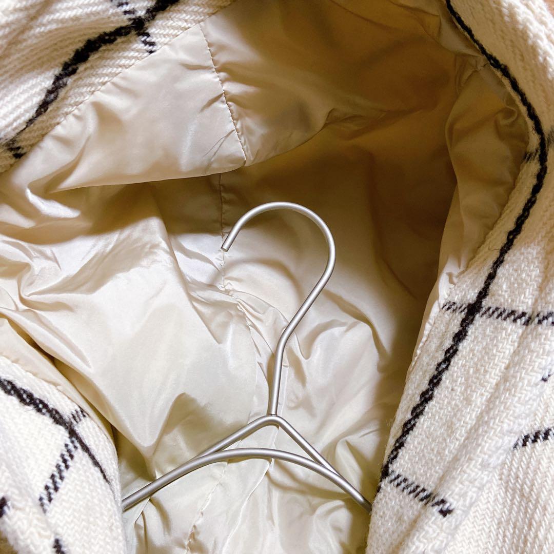 美品☆オールドイングランド　ダッフルコート　チェック柄　希少　レディース　S