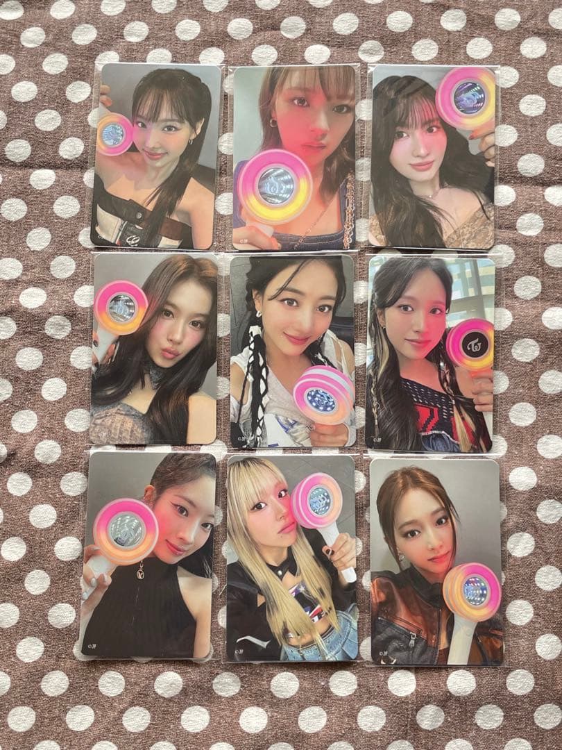 TWICE ペンライト トレカ candybong ∞ JYP