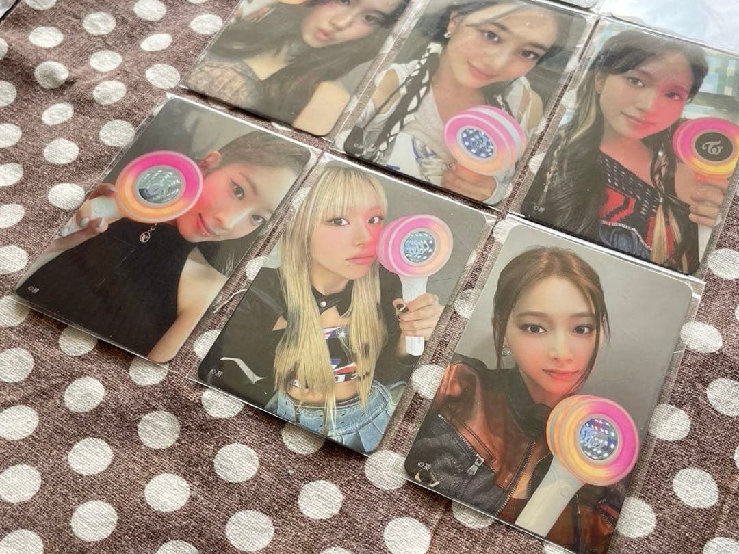 TWICE ペンライト トレカ candybong ∞ JYP