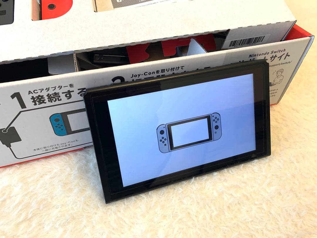 【基本動作確認済み】Nintendo Switch 本体 箱付き