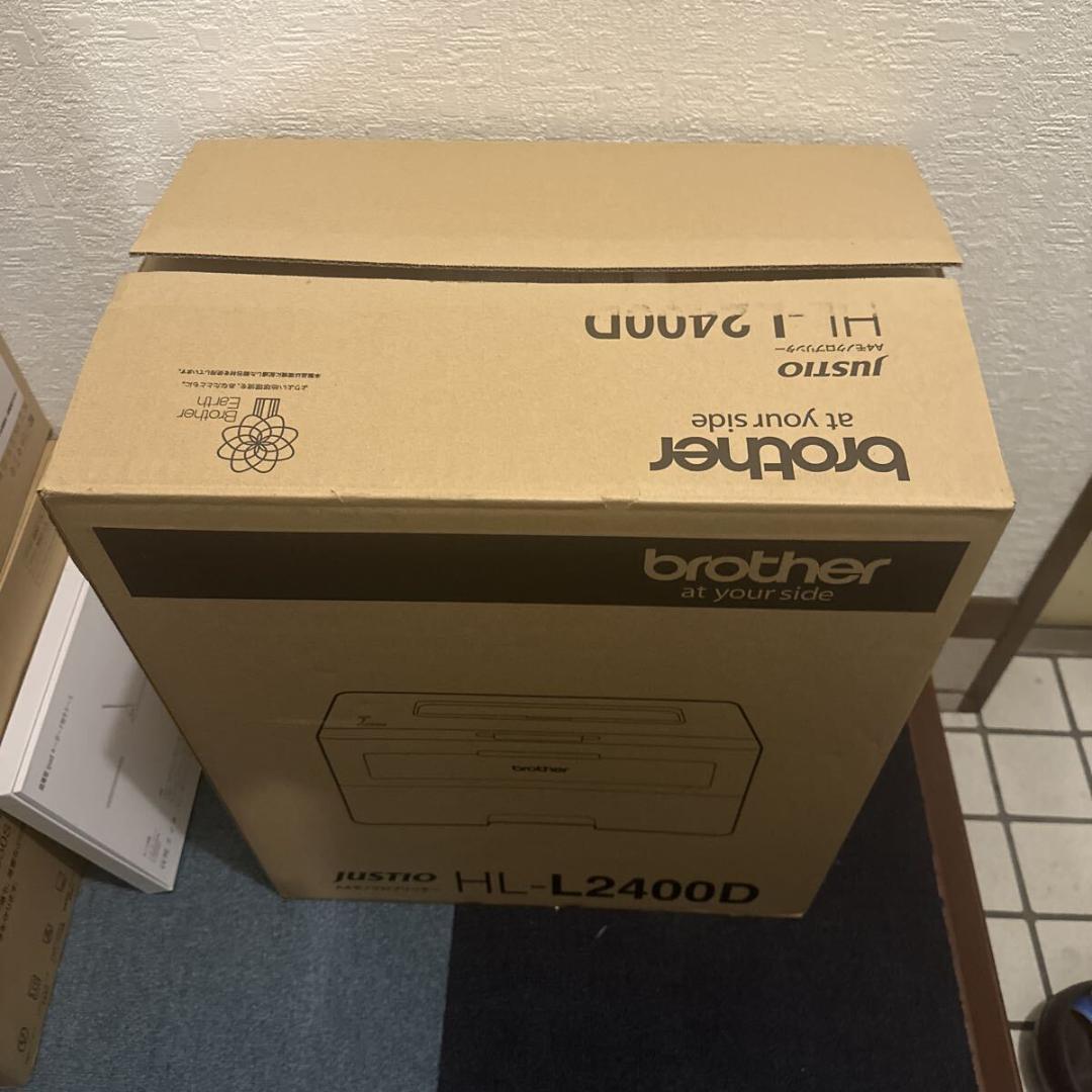 中古・無印刷　ブラザー JUSTIO HL-L2400D　A4レーザープリンター