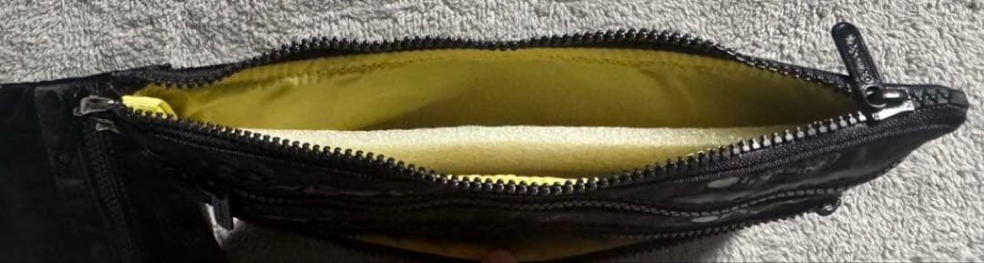 ひとりっぷ（R）×LeSportsac ZIP POUCH SET3 ブラック