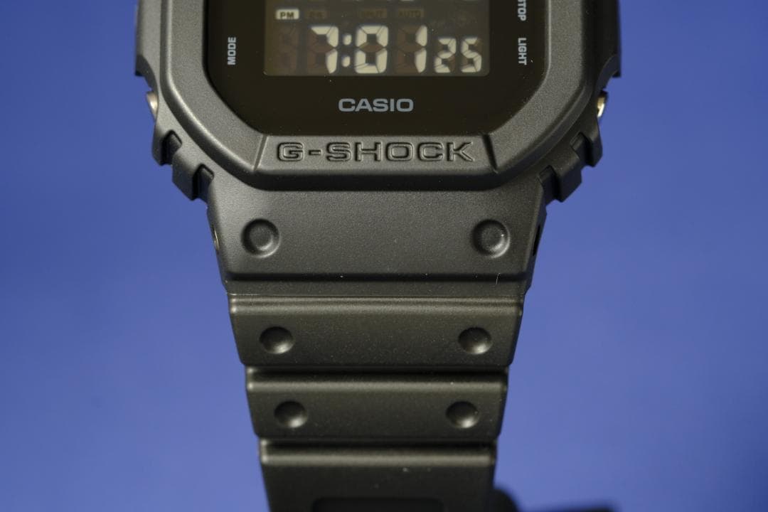 【美品】G-SHOCK DW-5600BB オールブラック／箱有り (152)