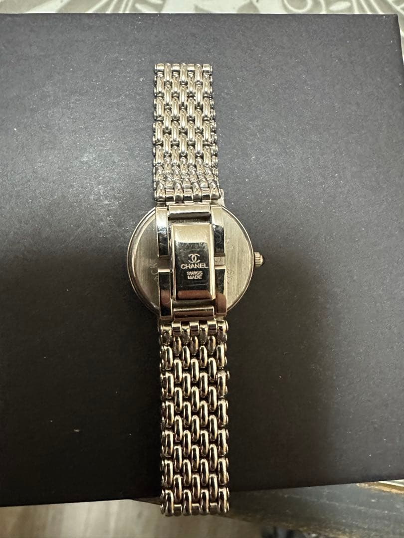 CHANEL クォーツ 腕時計 シルバー