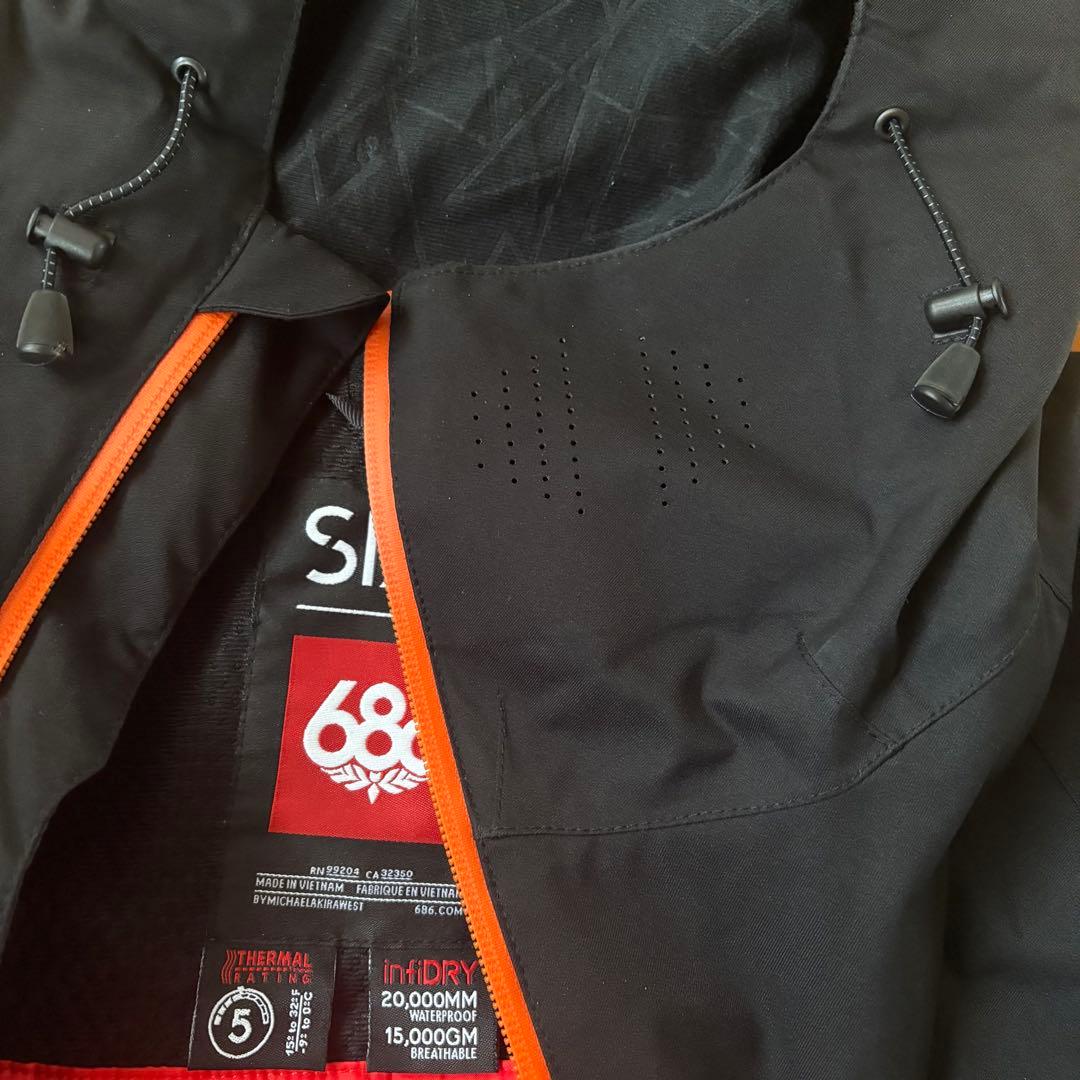 686 SIX 6 スノーボードウェア　ジャケット