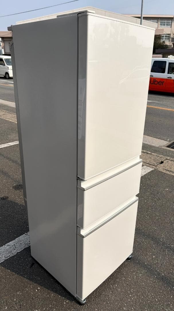 【福岡市限定】3ドア冷蔵庫 三菱 2021年 330L【安心の3ヶ月保証】