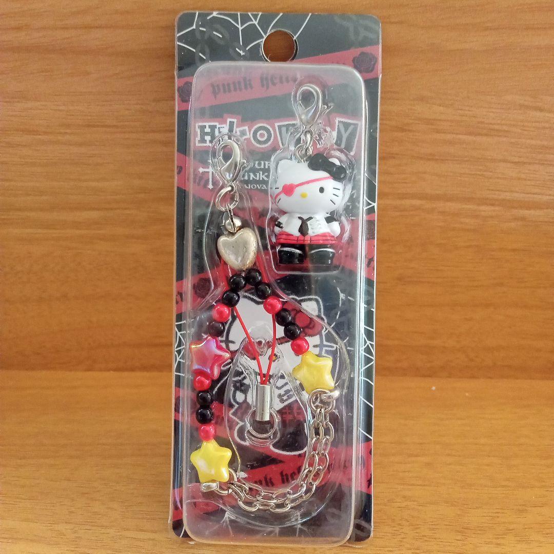 【希少】ハローキティと嶽本野ばら　パンクコラボストラップ