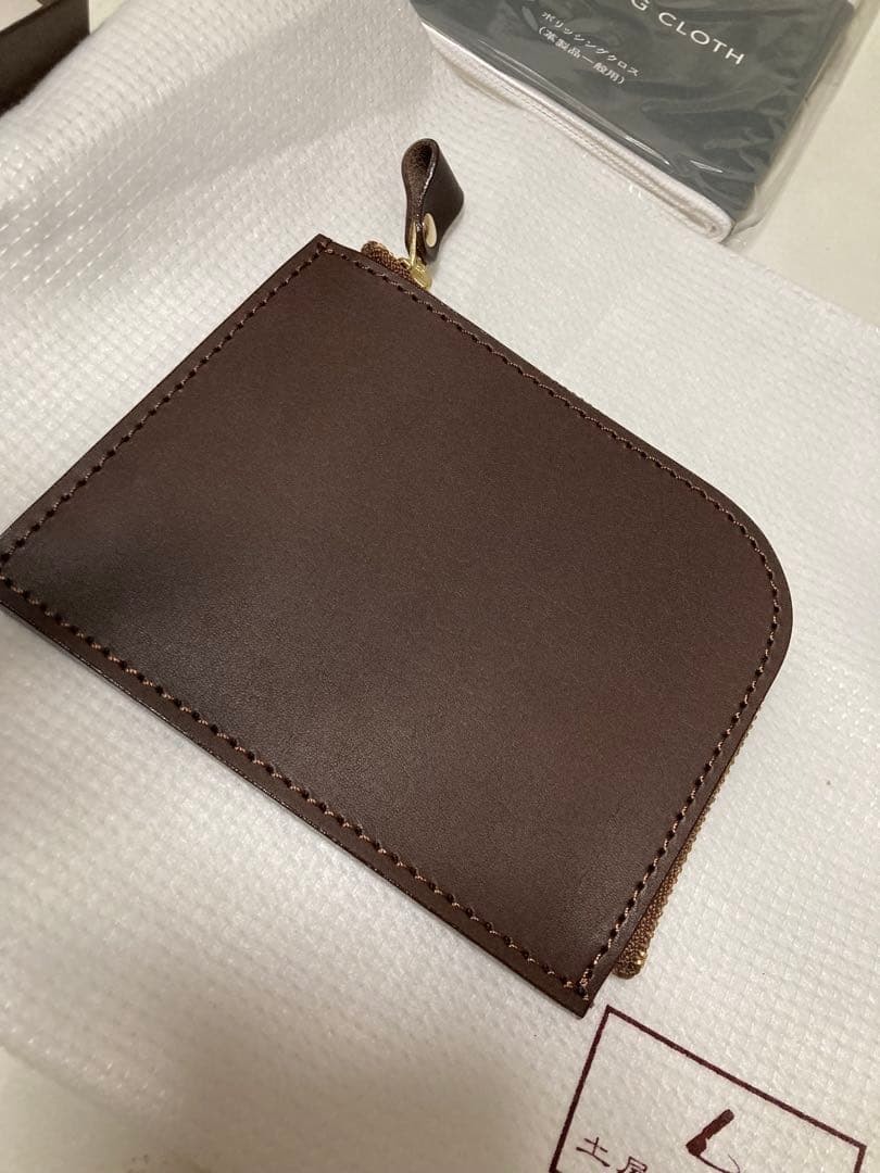 土屋鞄製造所　ナチューラ ヌメ革Lファスナー　財布　土屋鞄　ツチヤカバン