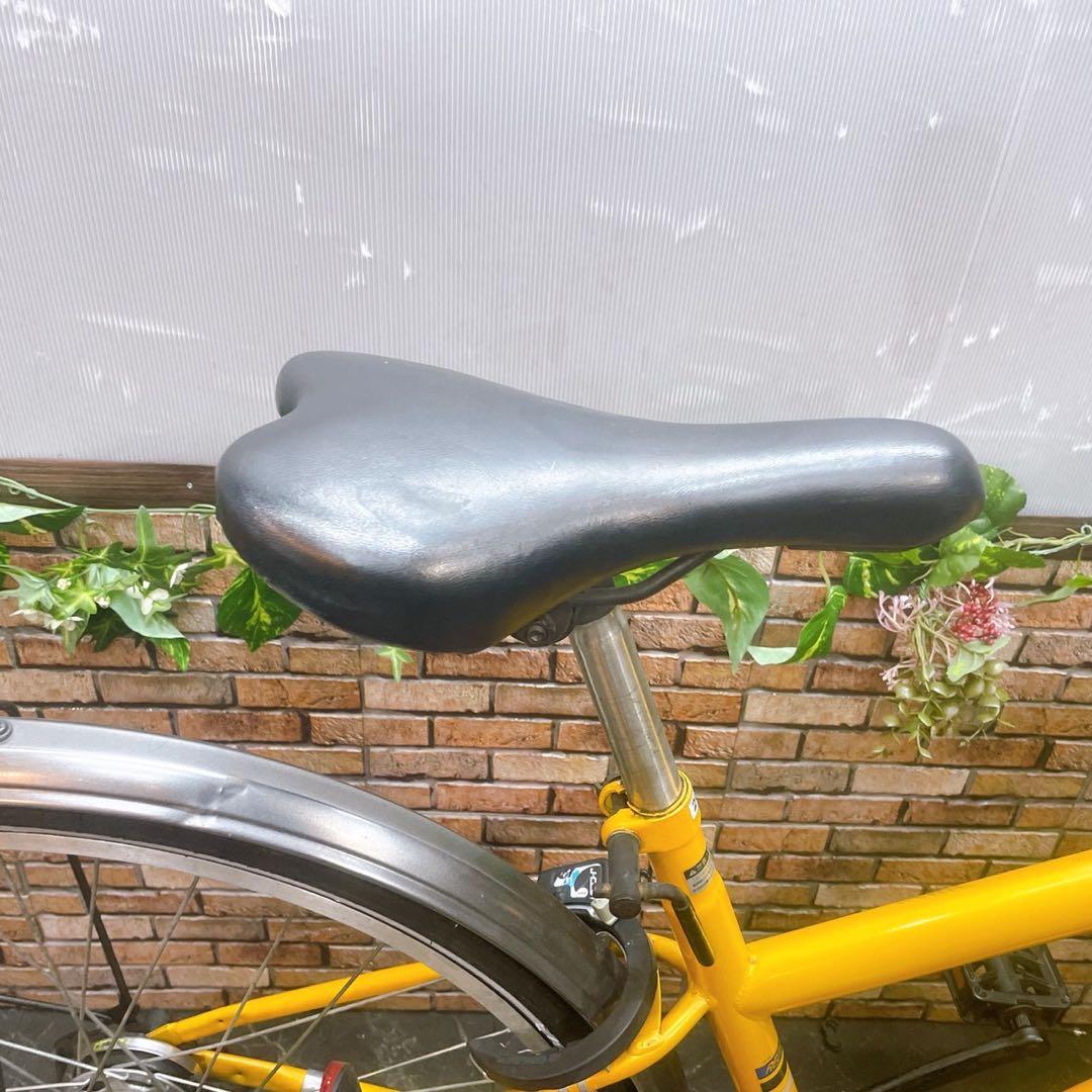 引き取り価格【52】一般車 シティー車 REGAFFINO イエロー 26インチ