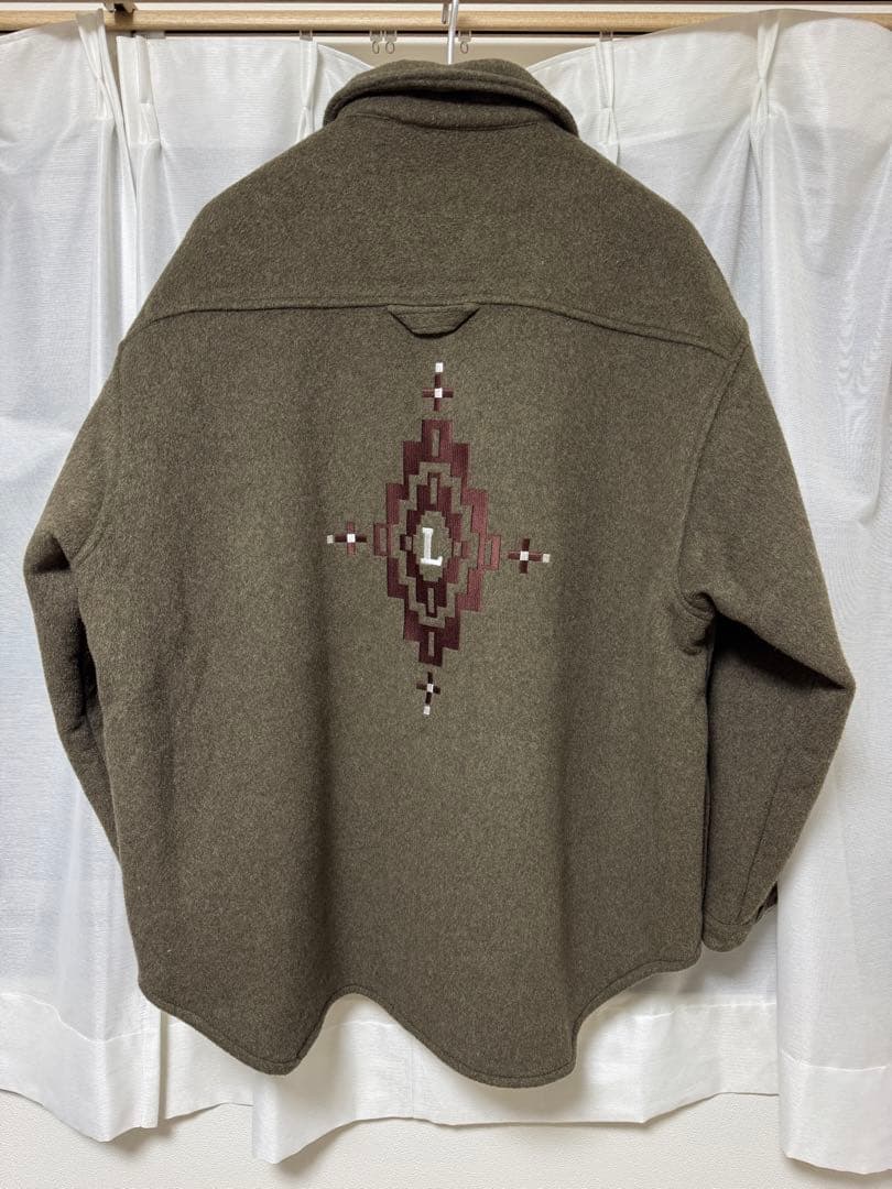 LIBERE/オーバーサイズシャツジャケット/カーキ／平野紫耀