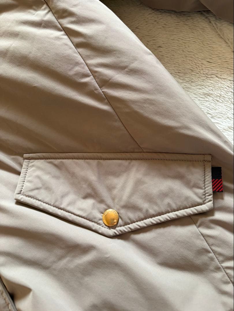 ウールリッチ IENA別注 ダウン COCOON ESKIMO グレージュ　S