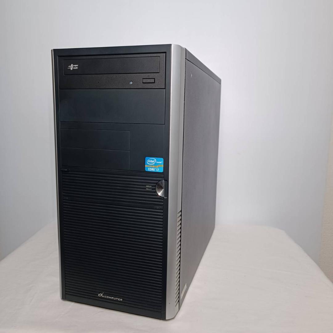 ゲーミングPC/core i7/500GB/GTXグラボ/オフィス/ツクモex.