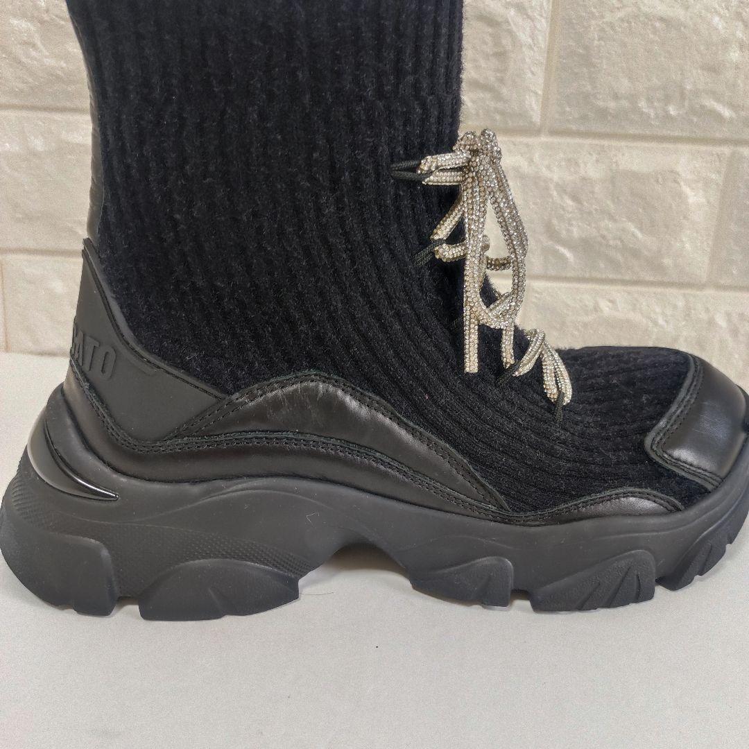 ☆美品☆STACCARTO スタッカート　ドルチェコードスニーカーブーツ