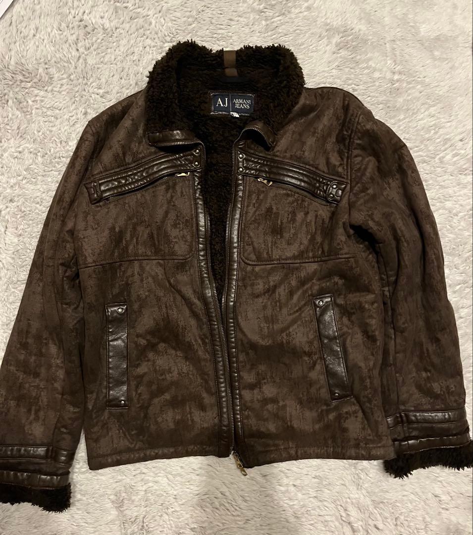 ARMANI JEANS ボアジャケット