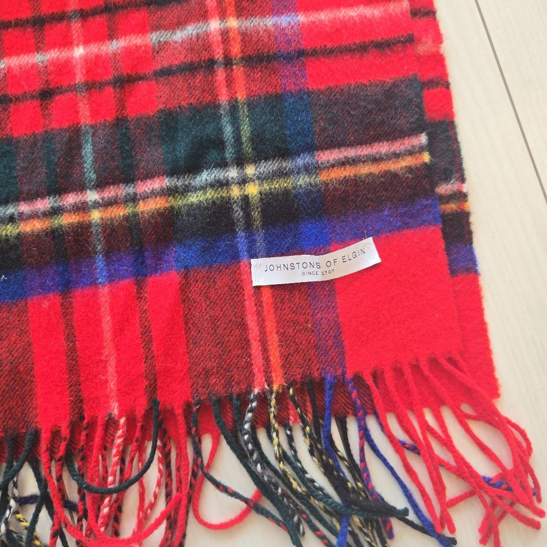 johnstons　カシミヤストール　大判  Stewart