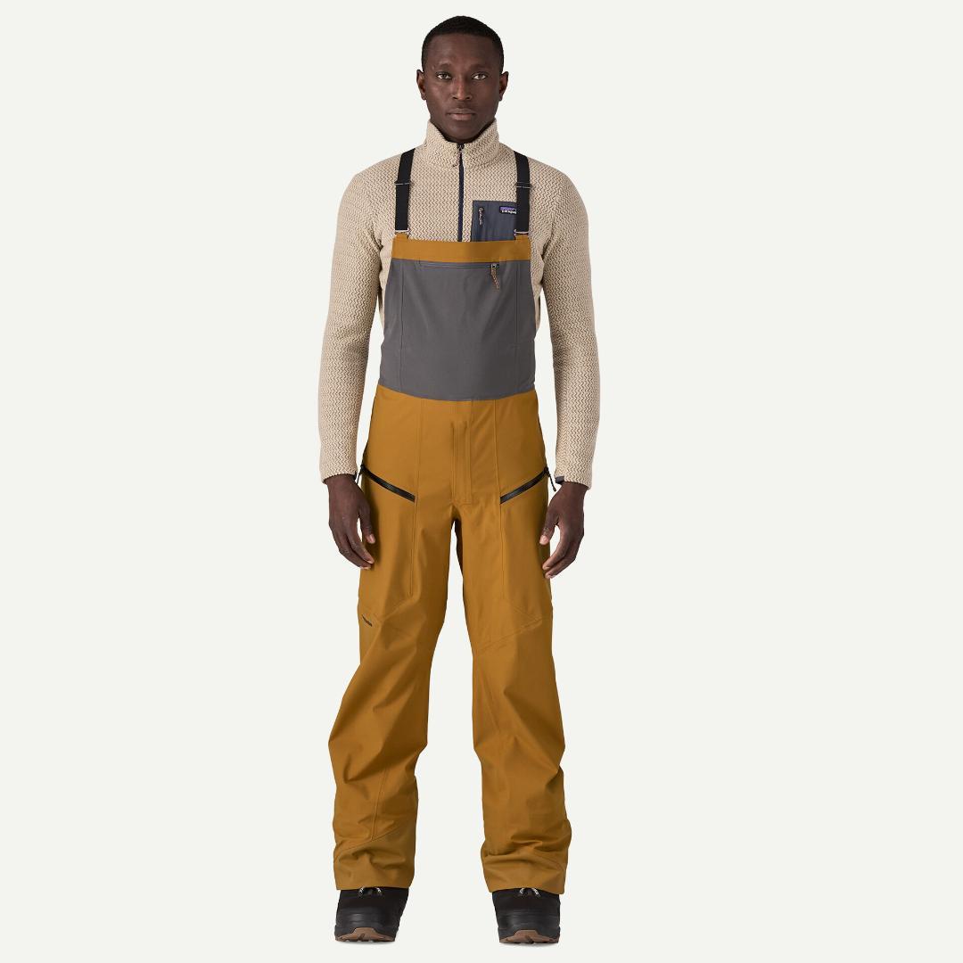 Patagonia メンズ スノードリフタービブ Mサイズ SMDB FA24