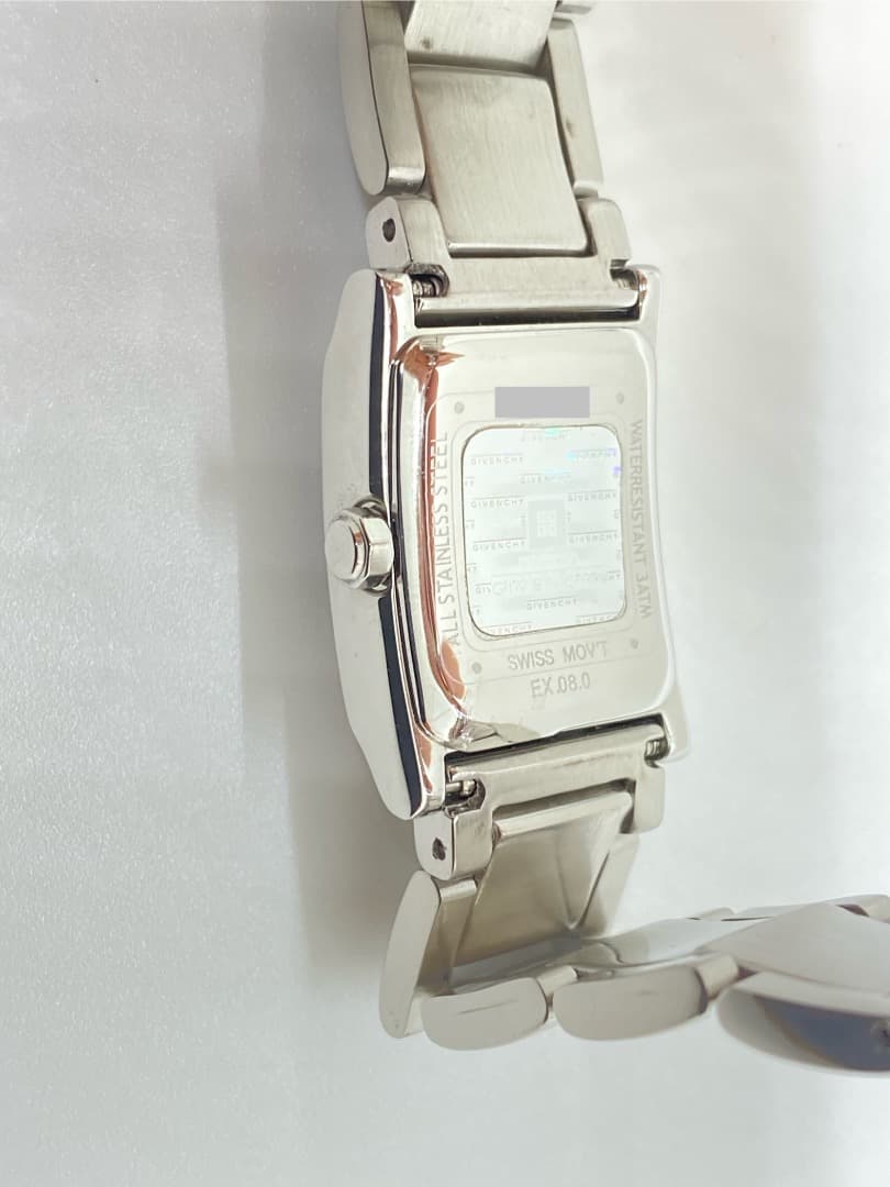 【希少・新品電池】ジバンシー タンク スクエア ボルドー レッド