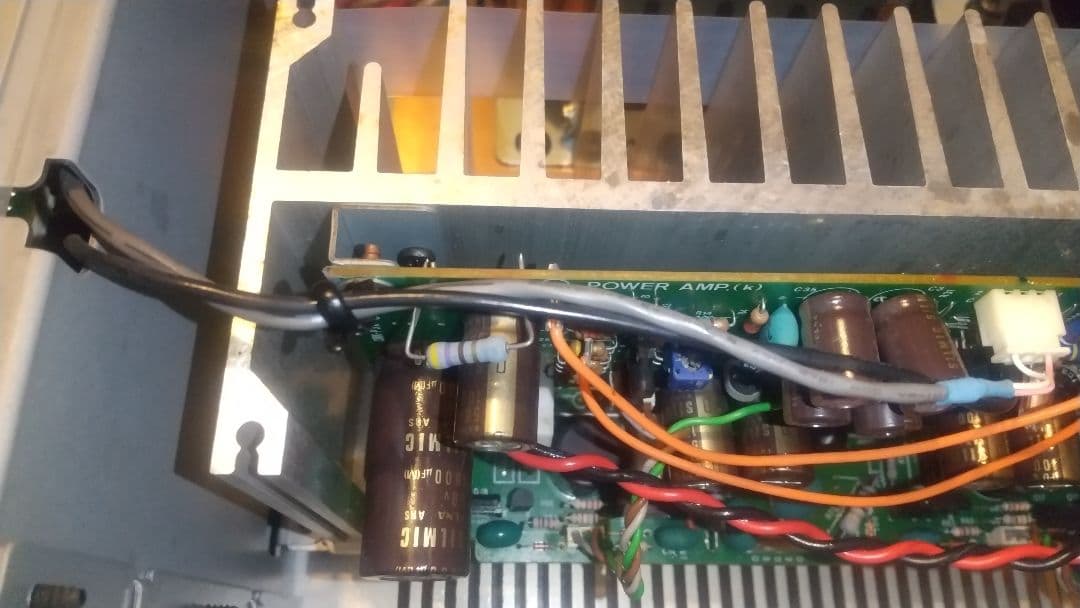 SANSUI AU-α607XR ステレオアンプ メンテナンス施工済み