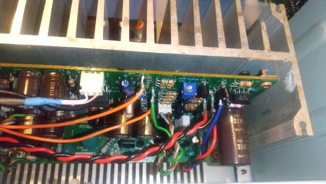 SANSUI AU-α607XR ステレオアンプ メンテナンス施工済み