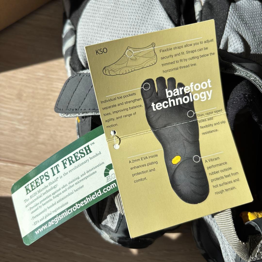 vibram fivefingers 黒・グレー