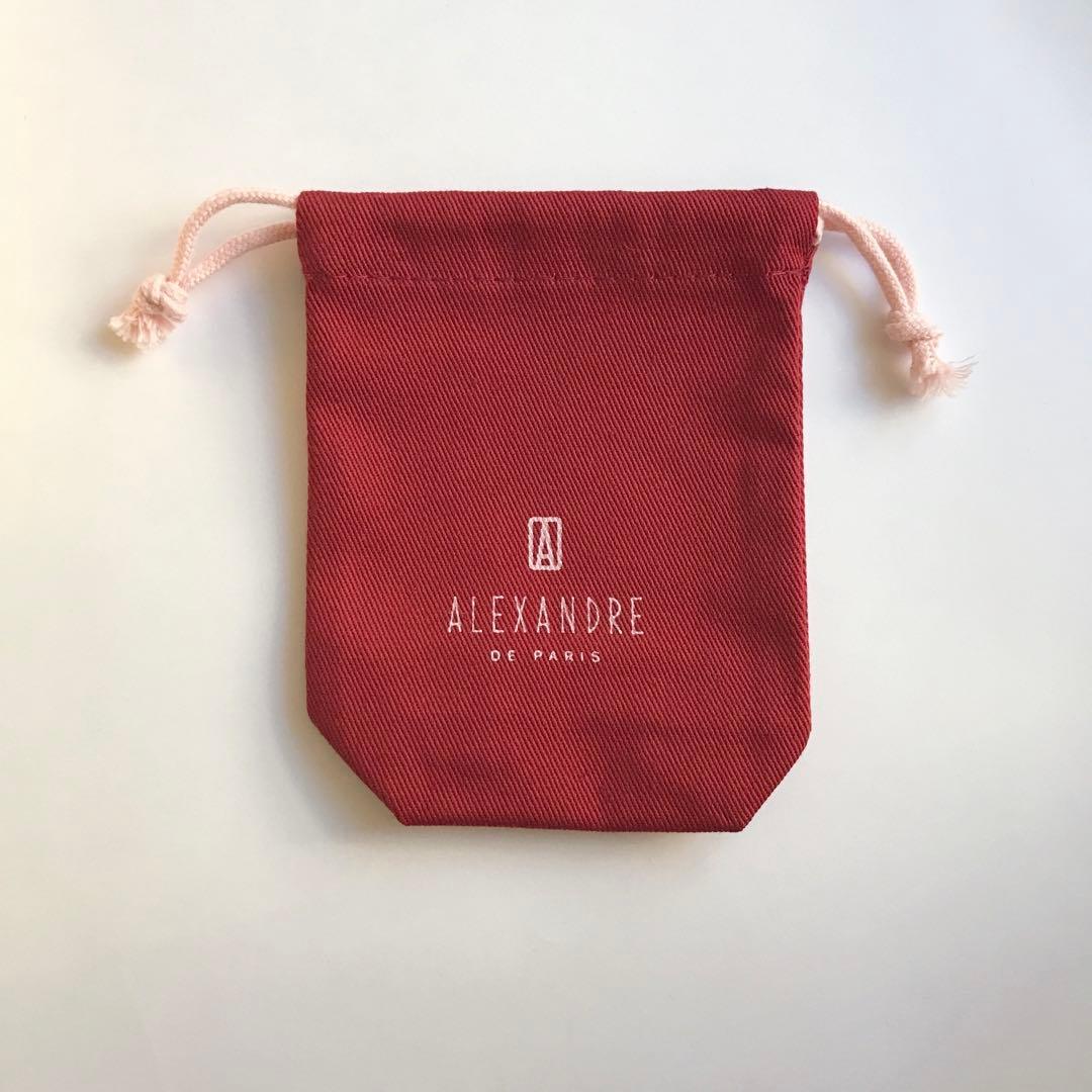 新品　アレクサンドルドゥパリ　ヘアクリップ M ヴァンドーム　黒　金