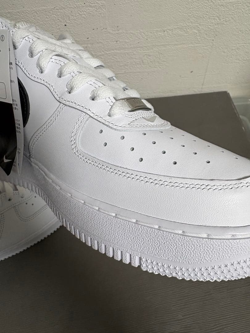 Supreme × Nike Air Force 1 White Black