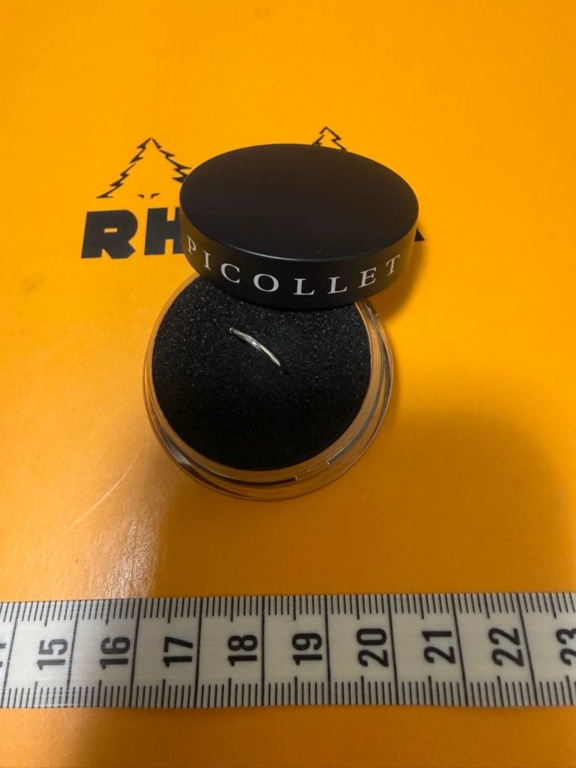 PICOLLET プラチナ セグメントリング 10㎜16G