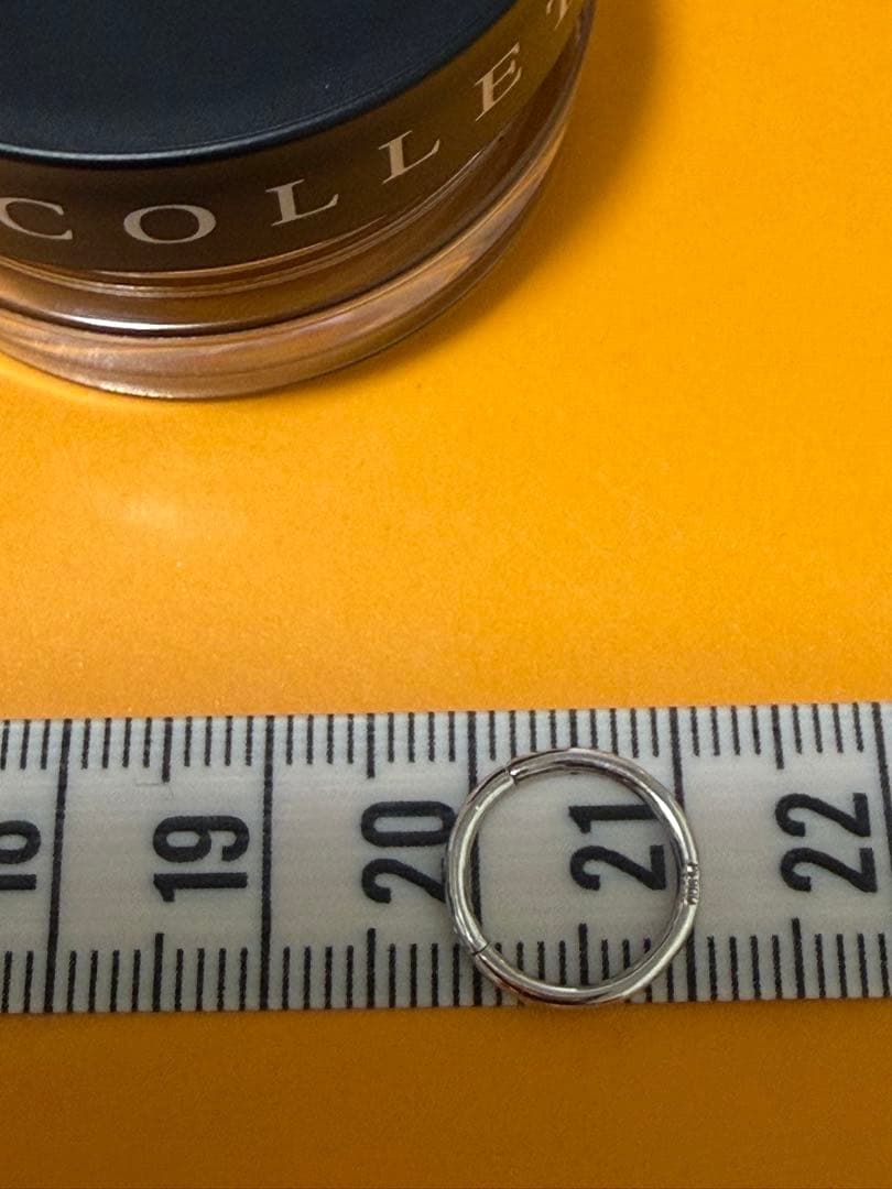 PICOLLET プラチナ セグメントリング 10㎜16G