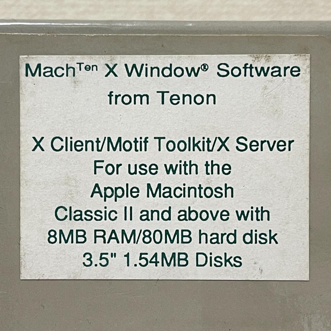 【希少】 Mac MachTen 「マーク・テン」マック アップル コレクション