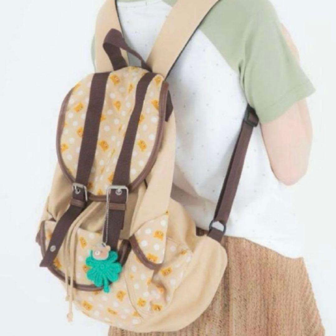 新品未使用 リラックマ SPINNS リュックサック ブラウン 森ガール 平成