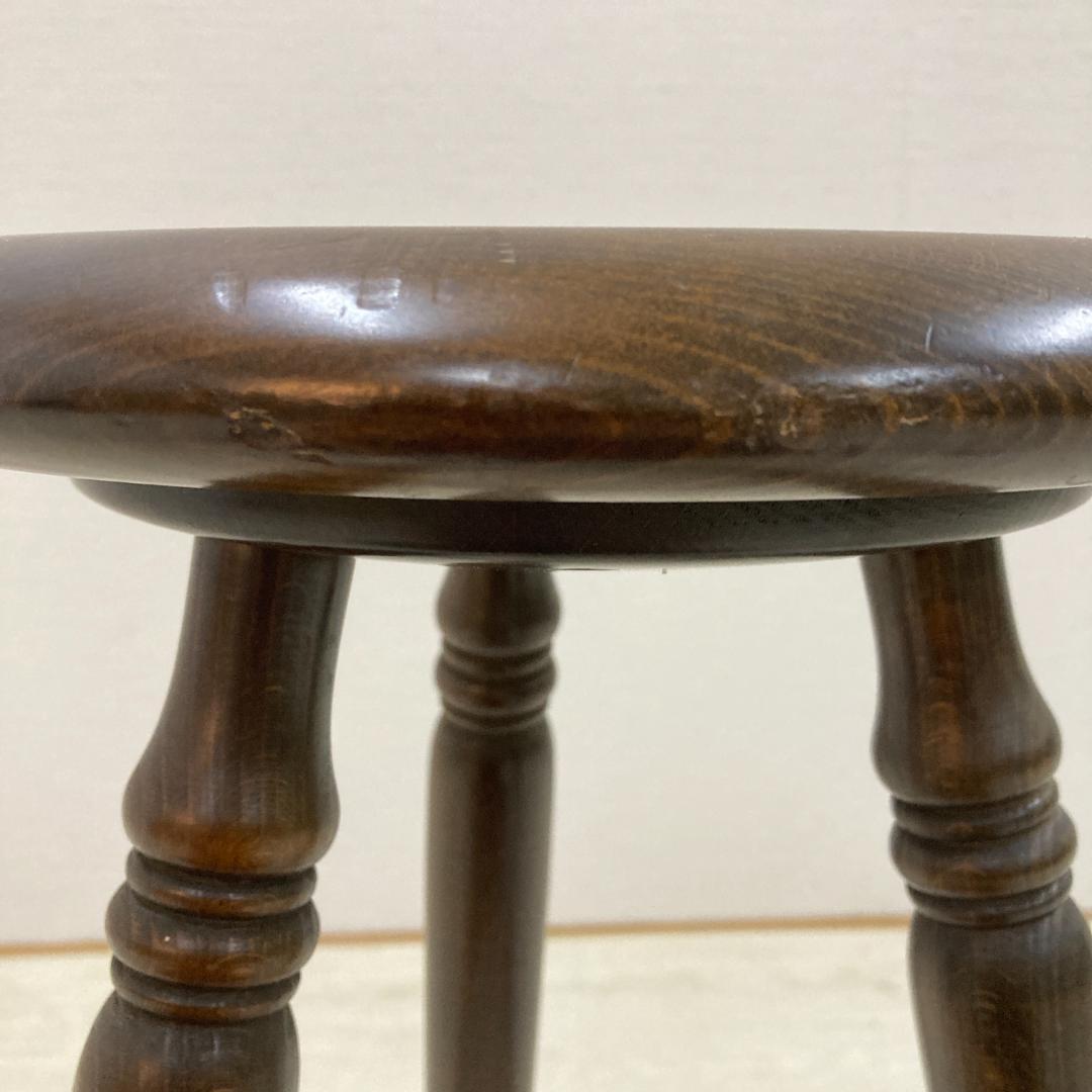 【柏木工】飛騨高山の家具 ハイスツール カウンターチェア 丸椅子