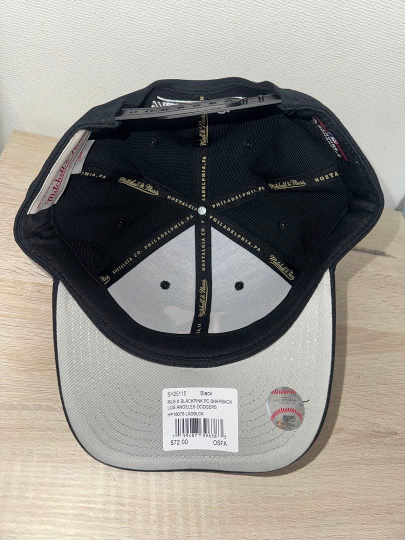 MLB×BLACKPINKキャップ