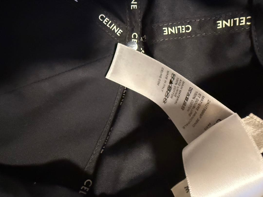 ネイビー ロゴ付き ベースボールキャップ