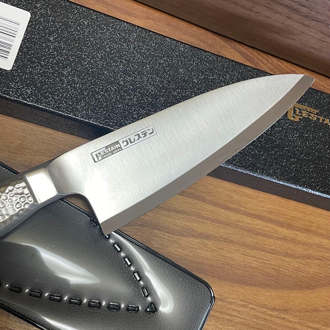 【美品】グレステン 包丁 216WM 洋出刃 箱付