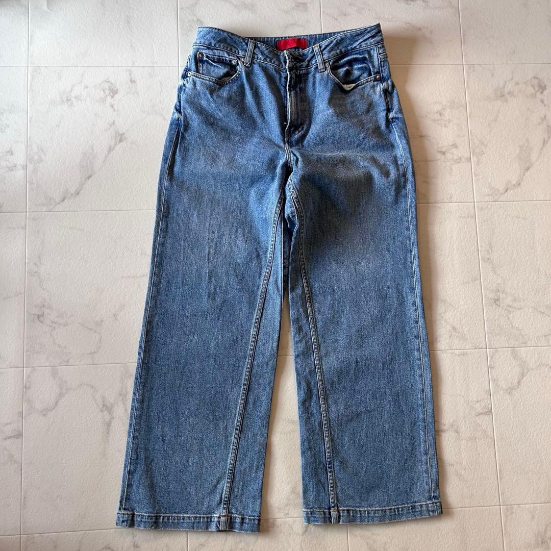 【美品】RED CARD TOKYO 23区 デニムワイドパンツ　44