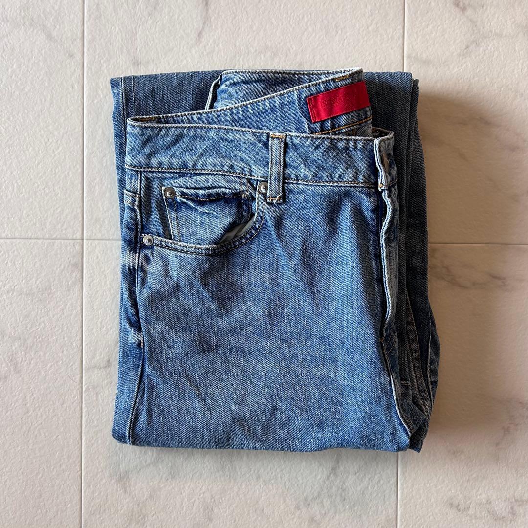 【美品】RED CARD TOKYO 23区 デニムワイドパンツ　44