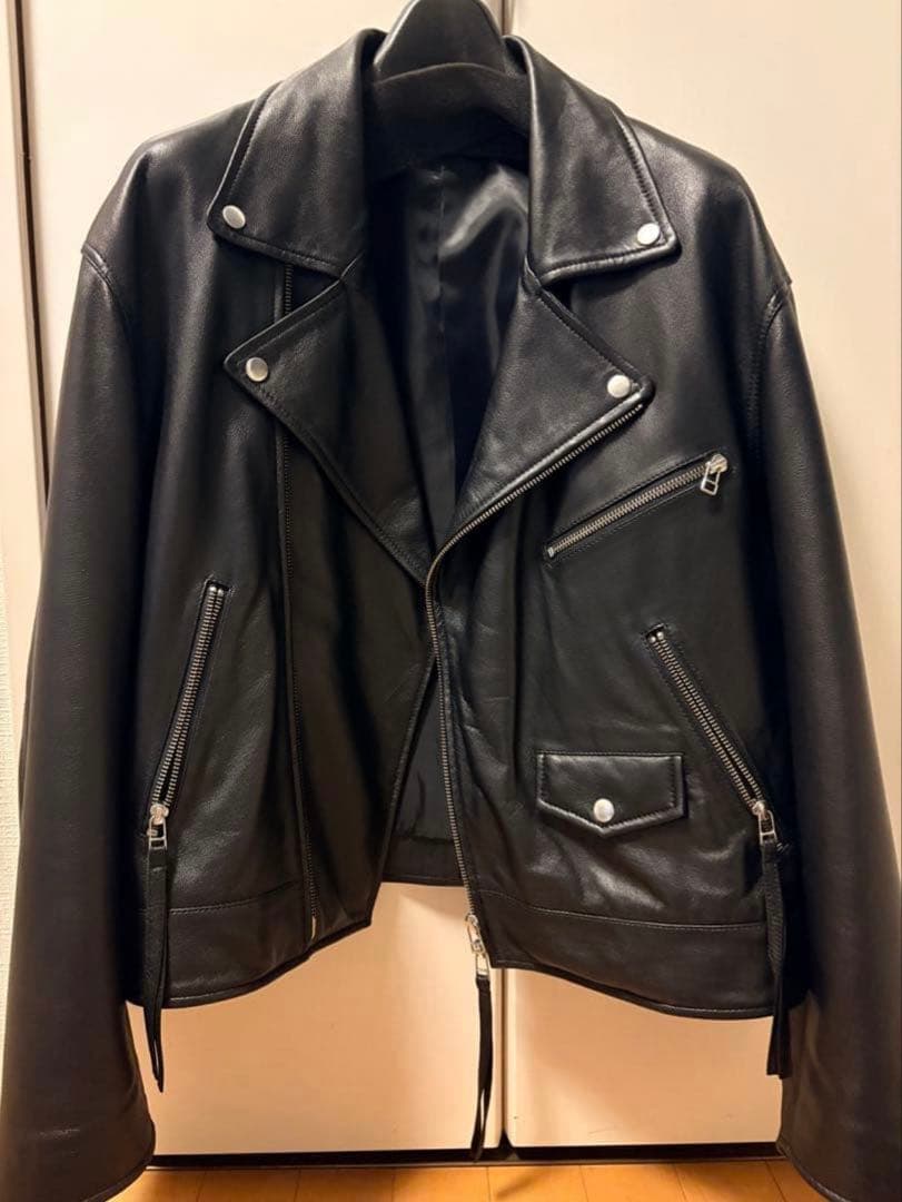 Leather Riders Jacket/レザーライダースジャケットS