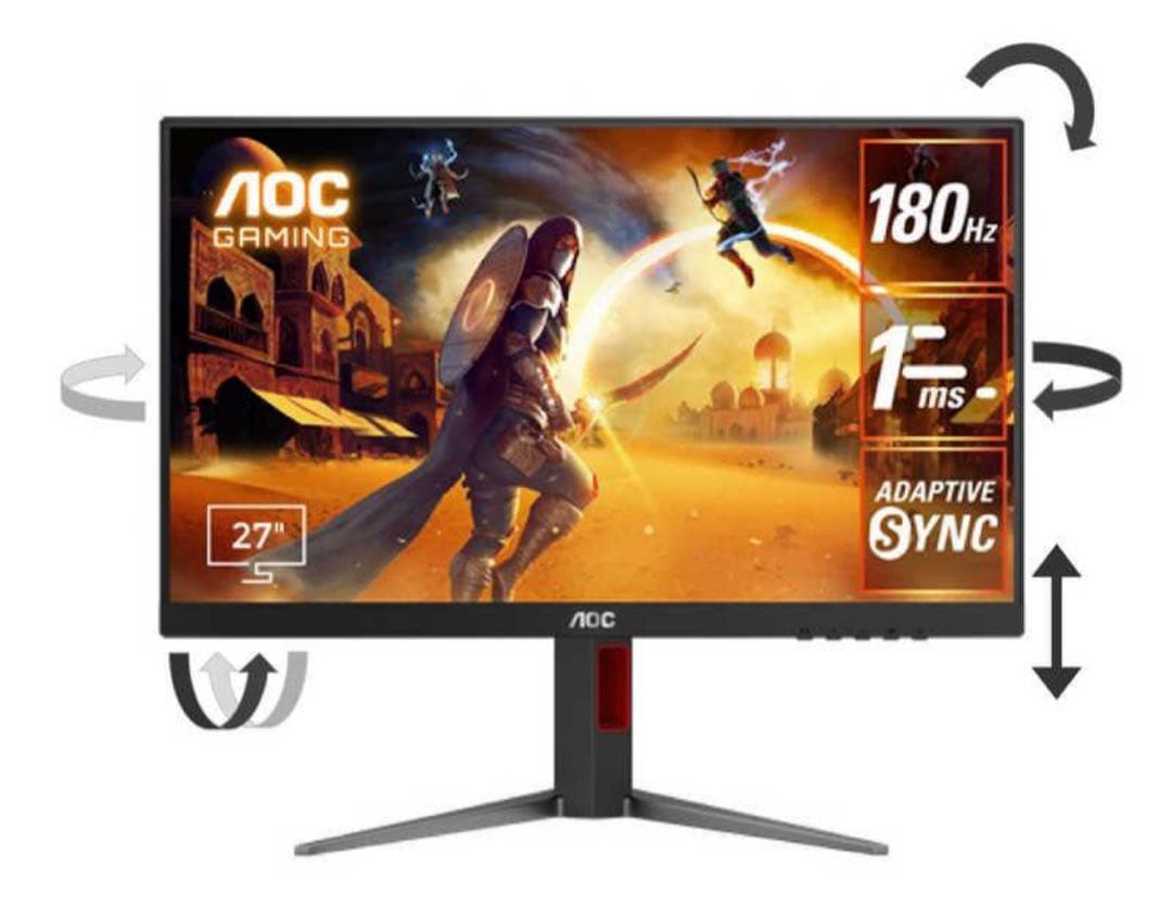 AOC　ゲーミングディスプレイ 27G411 27インチ