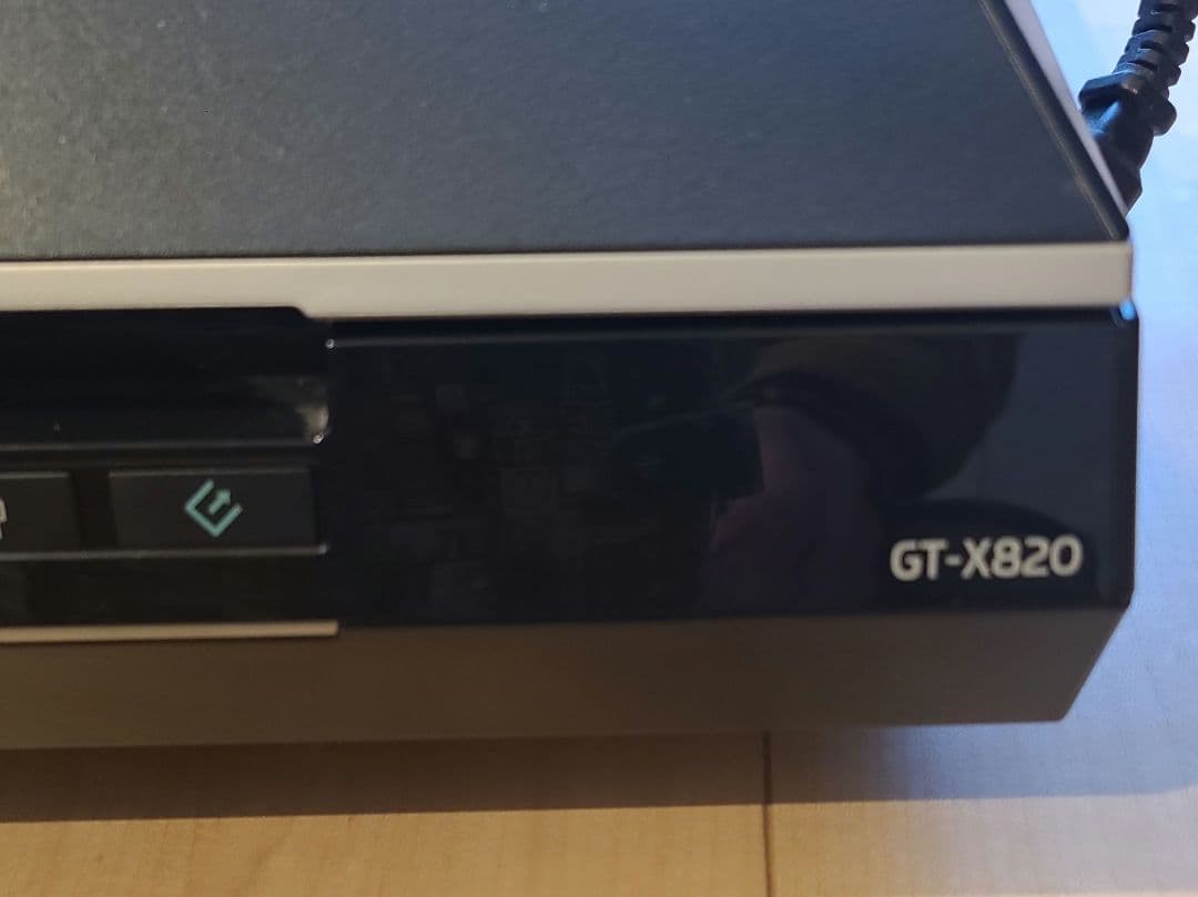 EPSON GT-X820 フラットベッドスキャナー ケーブル、純正アダプター付