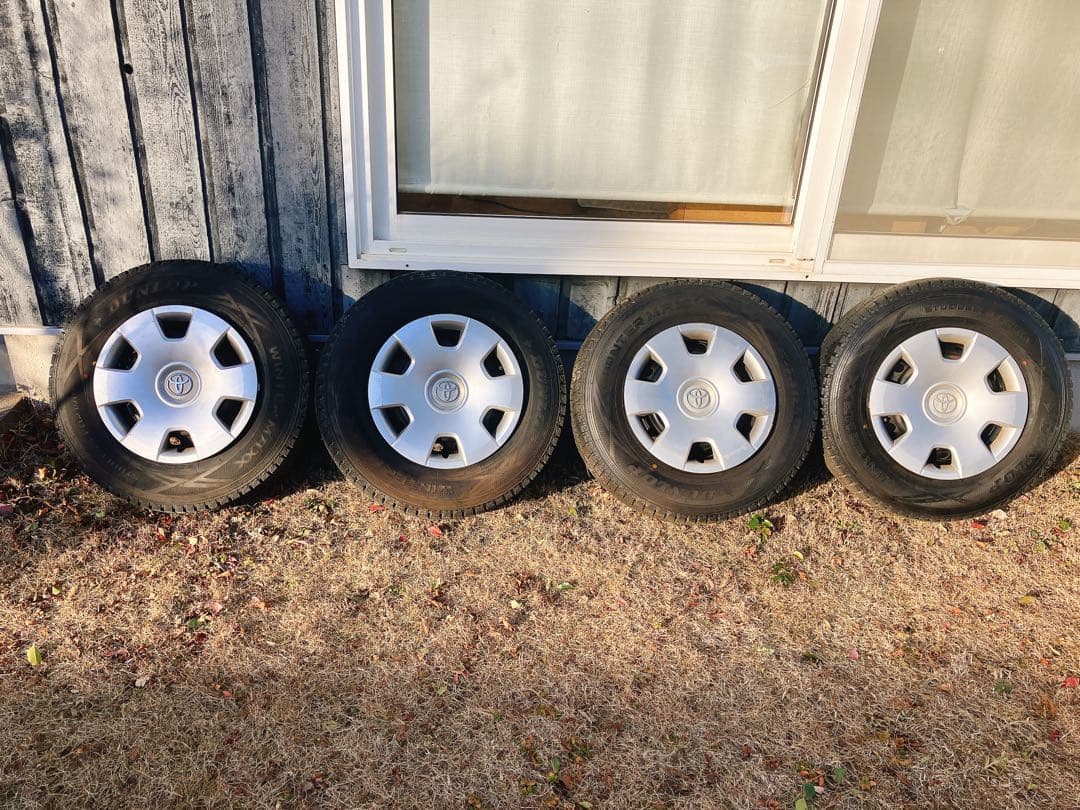 ◾️値下げ◾️ハイエース　スタッドレス ホイールセット　195/60R15