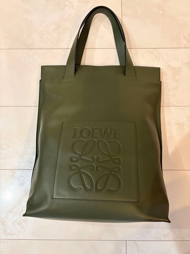 ロエベ　トートバッグ　LOEWE 保存袋　ビッグロゴ