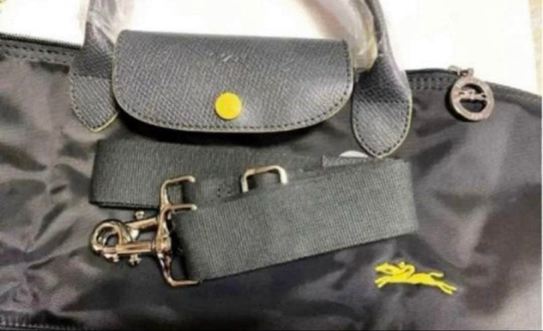 ロンシャン大容量 ボストンバッグ★グレー★新品