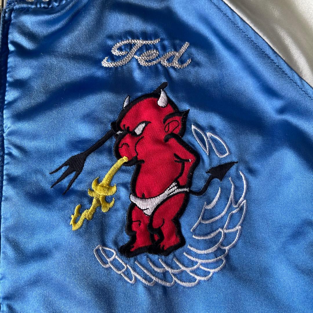 TEDMAN テッドマン スカジャン/ ブルー L