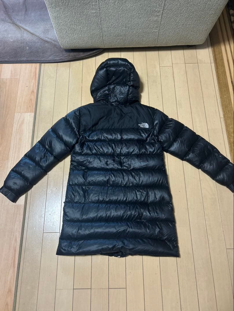 The North Face ブラック ダウンジャケット ロング丈